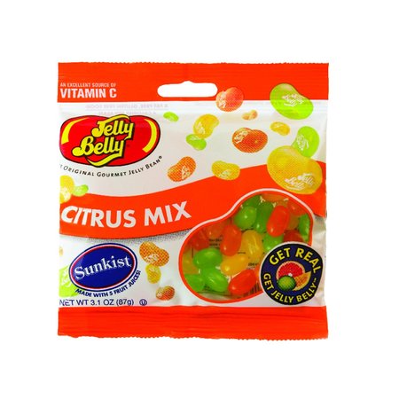 JELLY BELLY Sunkist Citrus Mix Jelly Beans 3.1 oz 66891